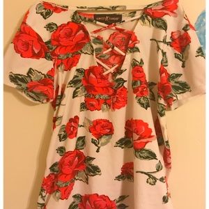 A CUTE ROSE 🌹 TOP